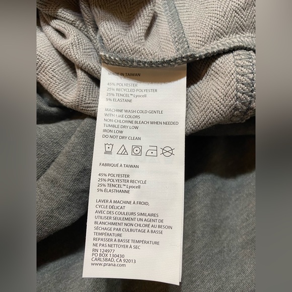 NWT PRANA ROSIE DRESS SIZE XS IN ASHLY GREY - Picture 9 of 11